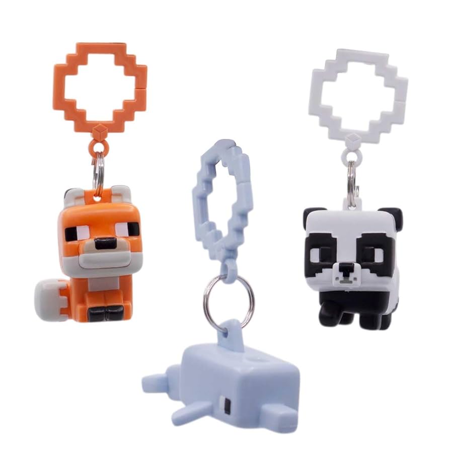 【4個セット】 マインクラフト バックパックハンガー シリーズ3 キーホルダー Amazon.co.jp: Minecraftバックパックハンガー(バックパック